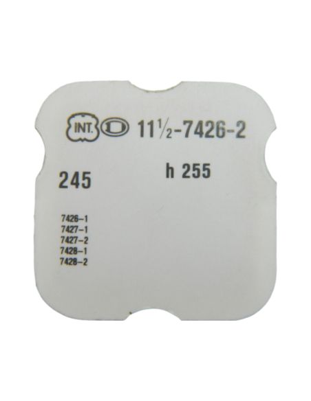 INT 7426-2 - 245 Chaussée lanternée pour seconde au centre - Cannon pinion for sweep second