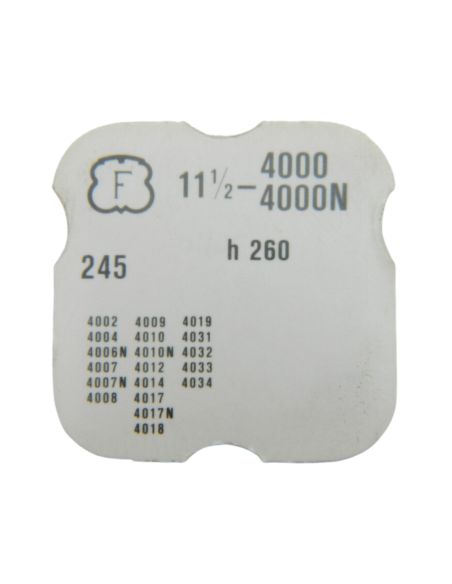 Felsa 4000 - 245 Chaussée lanternée pour seconde au centre - Cannon pinion for sweep second - Ht: 260