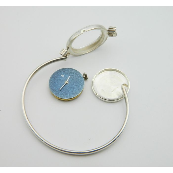 Lip Lady Tour de bras Argent - Silver Lip lady watch