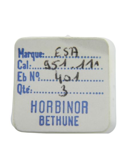 ESA 951.111 - 401 Tige de remontoir (à l'unité) - Winding stem (per unit)