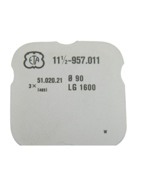 ETA 957.011 - 401 Tige de remontoir (à l'unité) - Winding stem (per unit)