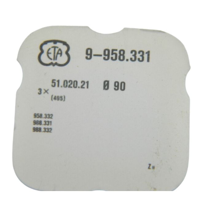 ETA 958.331 - 401 Tige de remontoir (à l'unité) - Winding stem (per unit)