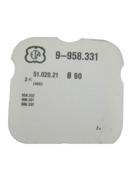 ETA 958.331 - 401 Tige de remontoir (à l'unité) - Winding stem (per unit)