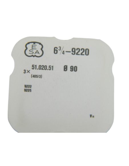 ESA 9220 - 401 Tige de remontoir (à l'unité) - Winding stem (per unit)