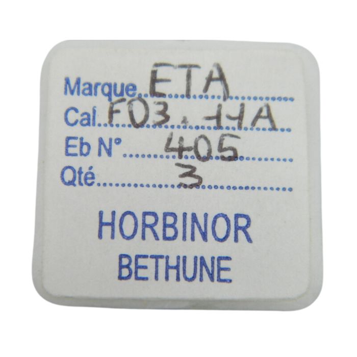ETA F03.11A - 401 Tige de remontoir (à l'unité) - Winding stem (per unit)