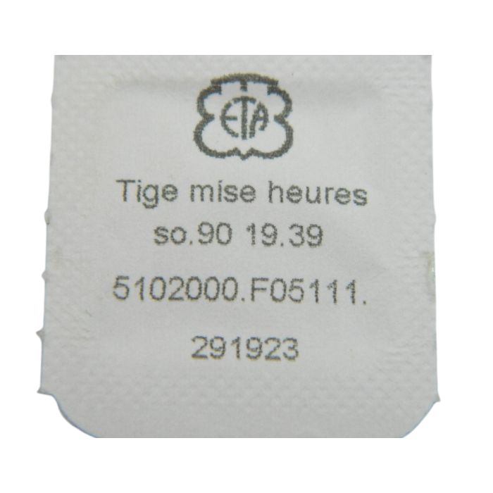 ETA F05.111 - 401 Tige de remontoir (à l'unité) - Winding stem (per unit)