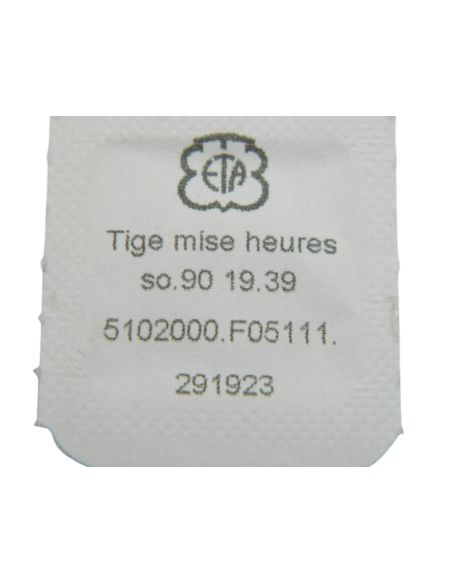 ETA F05.111 - 401 Tige de remontoir (à l'unité) - Winding stem (per unit)