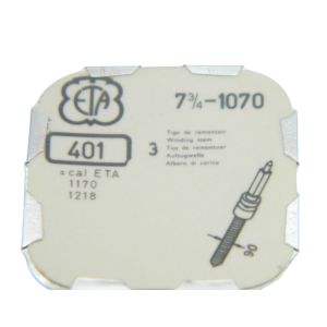 ETA 1070 - 401 Tige de remontoir (à l'unité) - Winding stem (per unit)