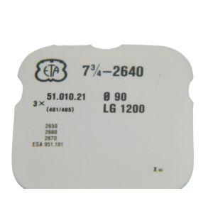 ETA 2640 - 401 Tige de remontoir (à l'unité) - Winding stem (per unit)