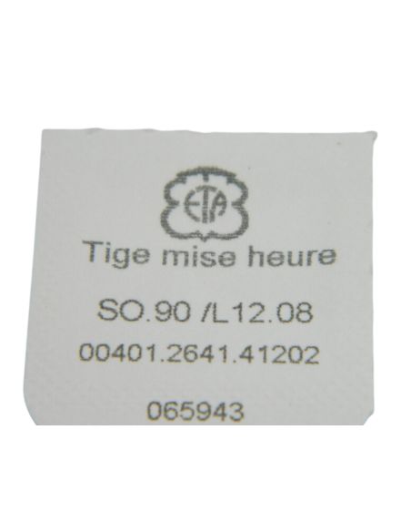 ETA 2641 - 401 Tige de remontoir (à l'unité) - Winding stem (per unit)