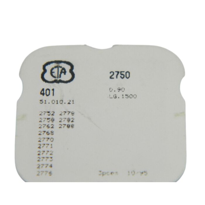 ETA 2750 - 401 Tige de remontoir (à l'unité) - Winding stem (per unit)