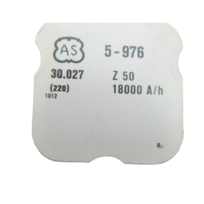 AS 976 - 220 Roue de seconde, court pivot (à l'unité) - Fourth wheel and pinion, without second hand bit (per unit)