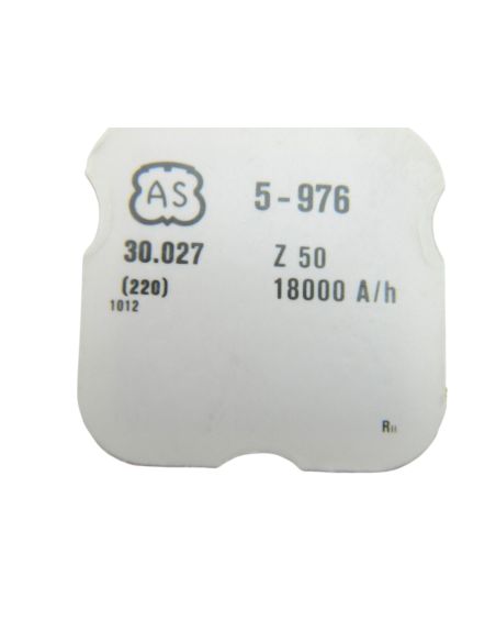 AS 976 - 220 Roue de seconde, court pivot (à l'unité) - Fourth wheel and pinion, without second hand bit (per unit)