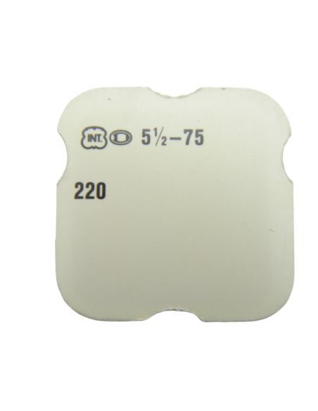 INT 75 - 220 Roue de seconde, court pivot (à l'unité) - Fourth wheel and pinion, without second hand bit (per unit)