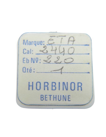 ETA 2440 - 220 Roue de seconde court pivot (à l'unité) - Fourth wheel and pinion without second hand bit (per unit)