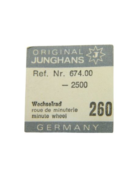 Junghans 674 - 260 Roue de minuterie (à l'unité) - Minute wheel (per unit)