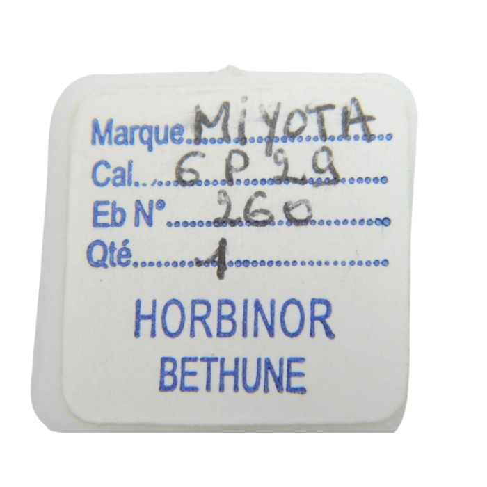 Miyota 6P29 - 260 Roue de minuterie (à l'unité) - Minute wheel (per unit)