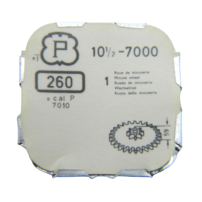 Peseux 7000 - 260 Roue de minuterie (à l'unité) - Minute wheel (per unit)