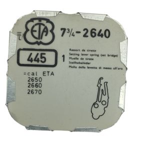 ETA 2640 - 445 Ressort de tirette - Setting lever spring