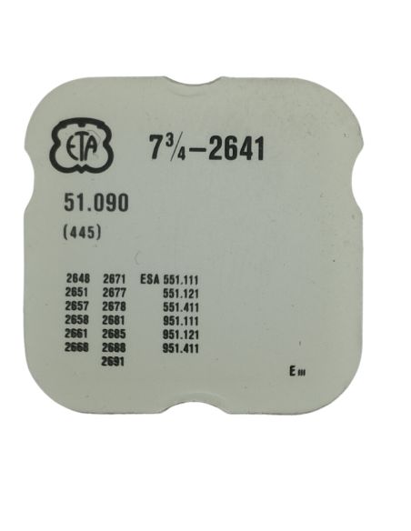 ETA 2641 - 445 Ressort de tirette - Setting lever spring