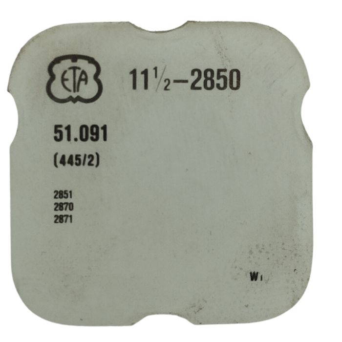 ETA 2850 - 445 Ressort de tirette - Setting lever spring