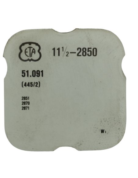 ETA 2850 - 445 Ressort de tirette - Setting lever spring