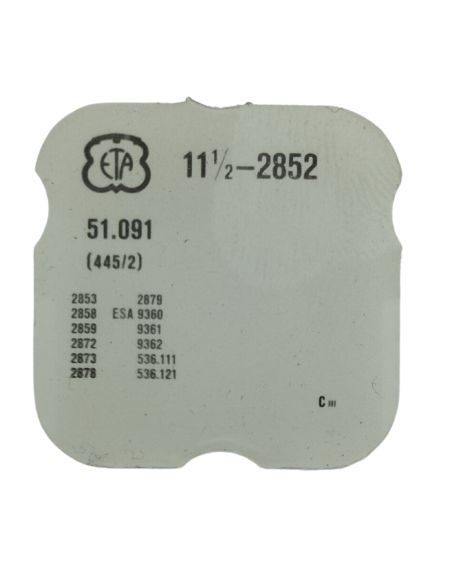 ETA 2852-445 Ressort de tirette - Setting lever spring