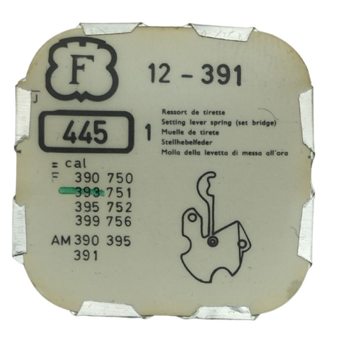 Felsa 391-445 Ressort de tirette - Setting lever spring