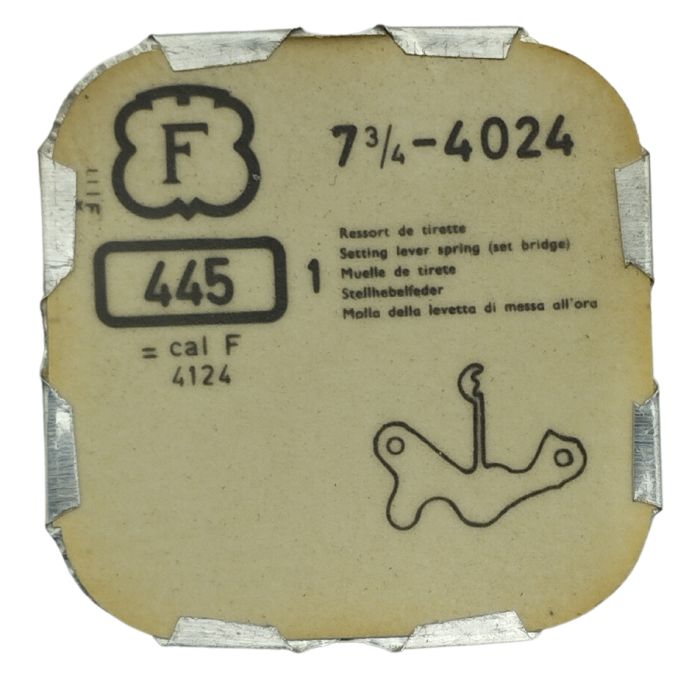 Felsa 4024-445 Ressort de tirette - Setting lever spring