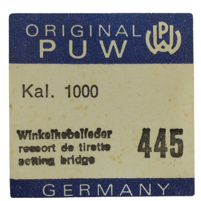 PUW 1000-445 Ressort de tirette - Setting lever spring