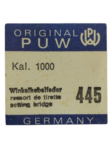 PUW 1000-445 Ressort de tirette - Setting lever spring