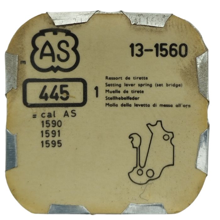AS 1560-445 Ressort de tirette - Setting lever spring