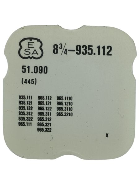 ESA 935.112 - 445 Ressort de tirette - Setting lever spring