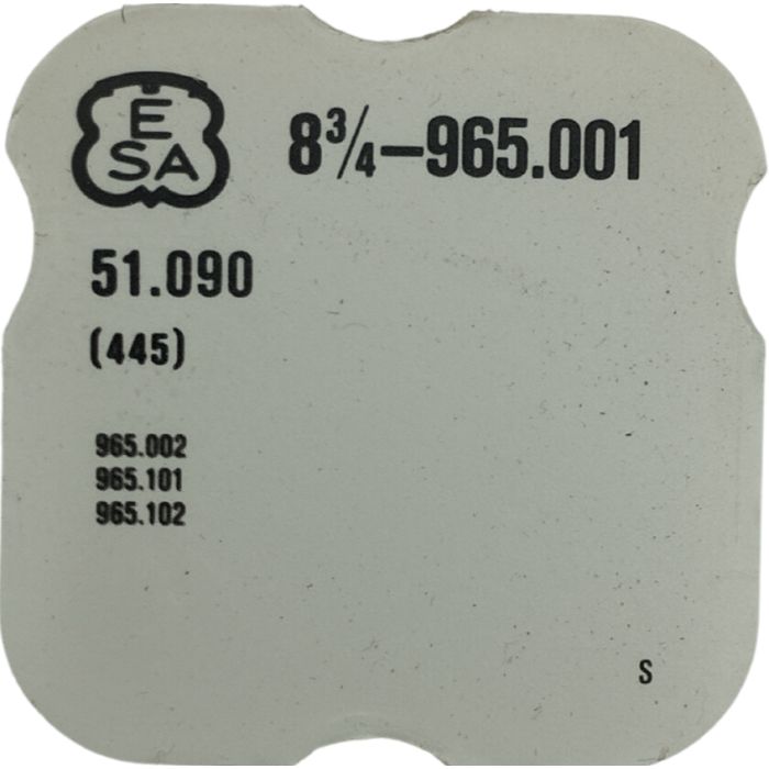 ESA 965.001 - 445 Ressort de tirette - Setting lever spring