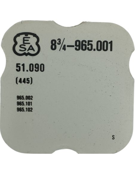 ESA 965.001 - 445 Ressort de tirette - Setting lever spring