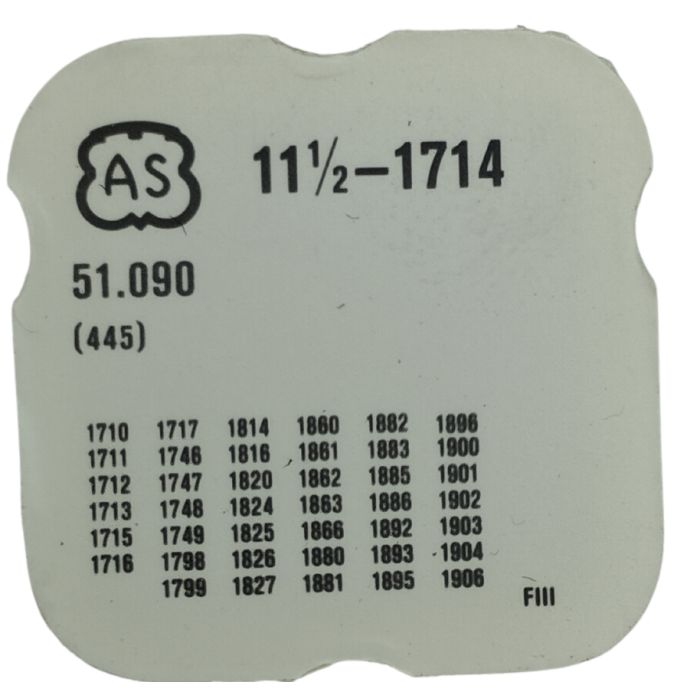 AS 1714-445 Ressort de tirette - Setting lever spring