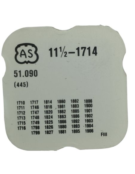 AS 1714-445 Ressort de tirette - Setting lever spring