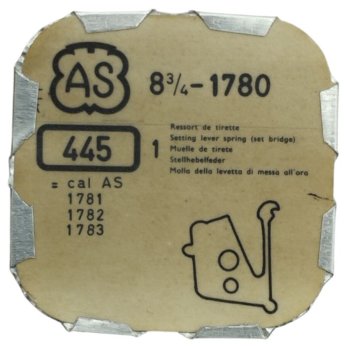 AS 1780-445 Ressort de tirette - Setting lever spring