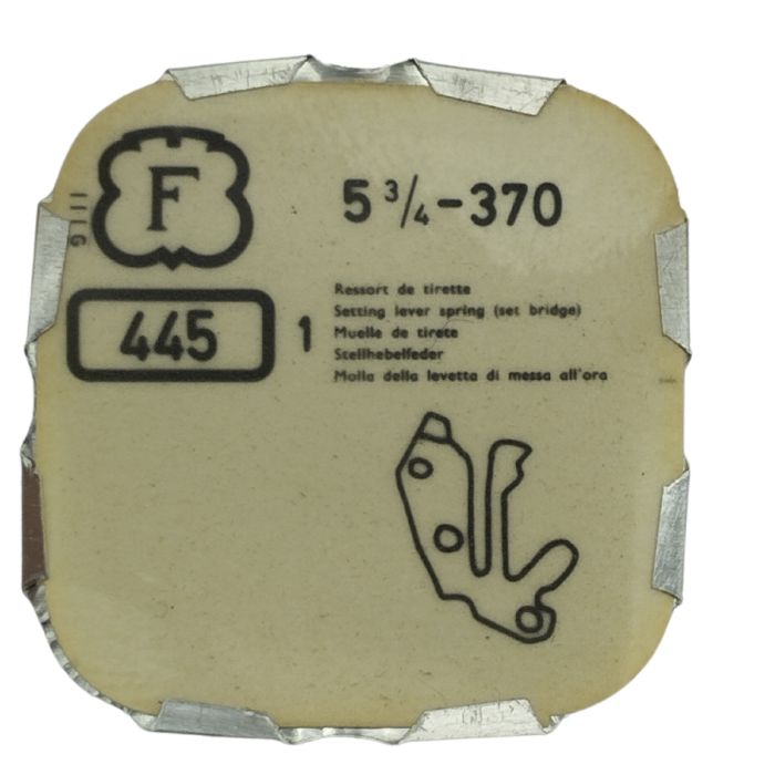 Felsa 370-445 Ressort de tirette - Setting lever spring