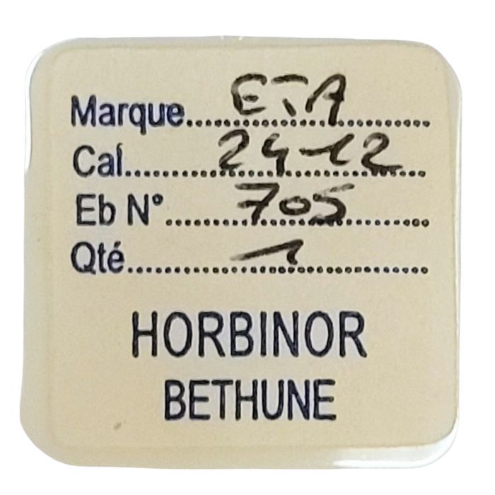 ETA 2412 - 705 Roue d'ancre pivotée (à l'unité) - Escape wheel and pinion with straight pivots (per unit)