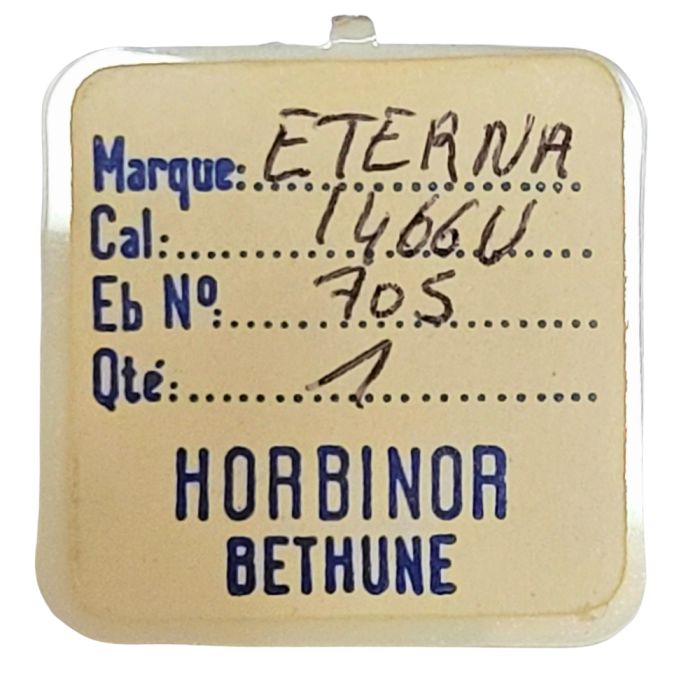 Eterna 1466U - 705 Roue d'ancre pivotée (à l'unité) - Escape wheel and pinion with straight pivots (per unit)