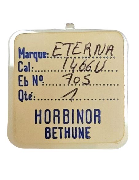 Eterna 1466U - 705 Roue d'ancre pivotée (à l'unité) - Escape wheel and pinion with straight pivots (per unit)