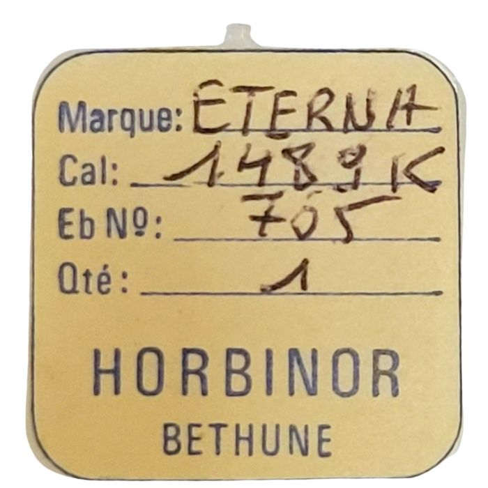 Eterna 1489K - 705 Roue d'ancre pivotée (à l'unité) - Escape wheel and pinion with straight pivots (per unit)