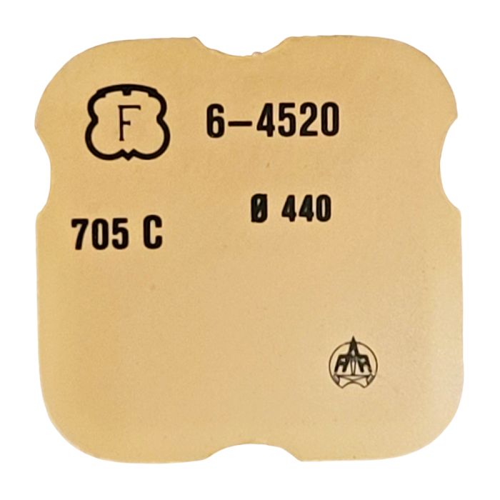 Felsa 4520 - 705 Roue d'ancre pivotée (à l'unité) - Escape wheel and pinion with straight pivots (per unit)