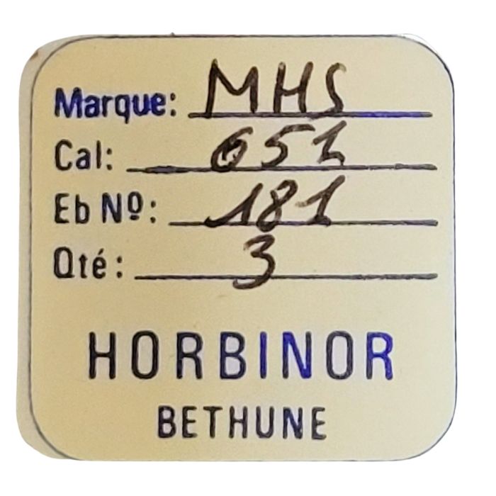 MHS 651 - 181 barillet pour bonde percée (à l'unité) - Barrel for drilled core (per unit)