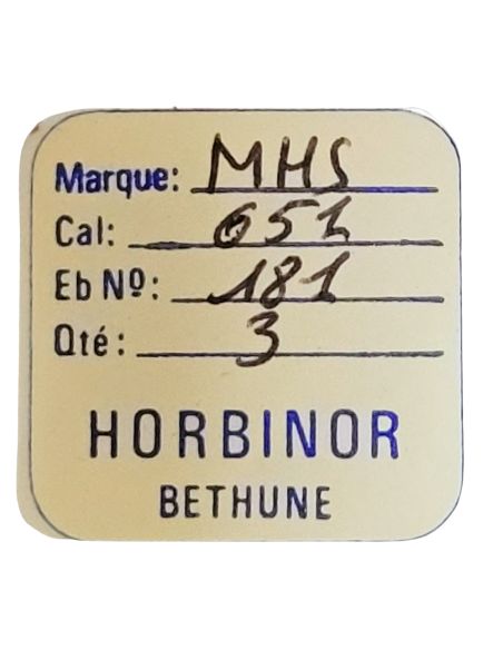 MHS 651 - 181 barillet pour bonde percée (à l'unité) - Barrel for drilled core (per unit)