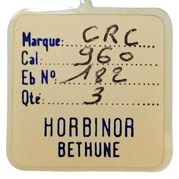 CRC 960 - 182 barillet avec couvercle (sans arbre) (à l'unité) - Barrel and cover (without arbor) (per unit)