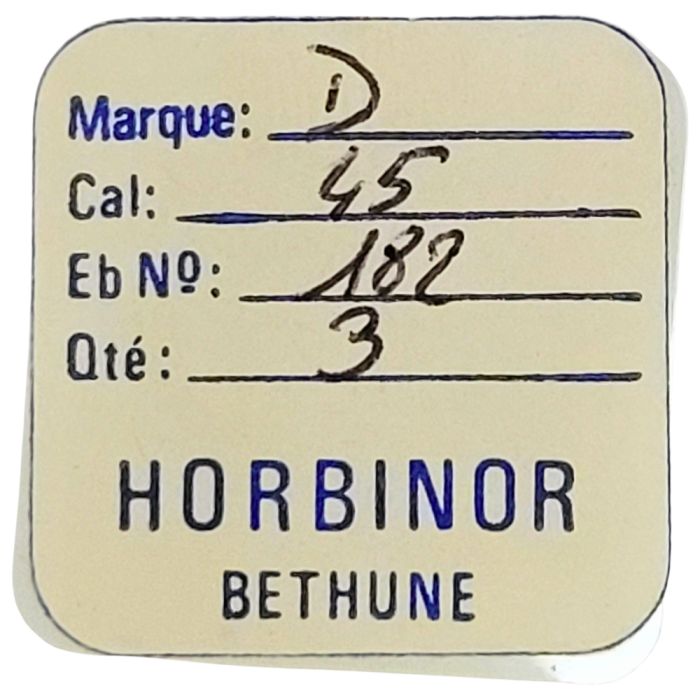 Durowe 45 - 182 barillet avec couvercle (sans arbre) (à l'unité) - Barrel and cover (without arbor) (per unit)