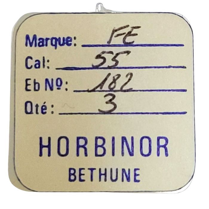 FE 55 - 182 barillet avec couvercle (sans arbre) (à l'unité) - Barrel and cover (without arbor) (per unit)