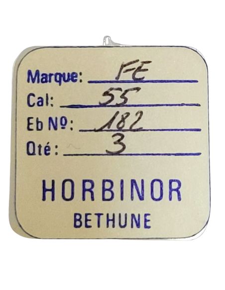 FE 55 - 182 barillet avec couvercle (sans arbre) (à l'unité) - Barrel and cover (without arbor) (per unit)